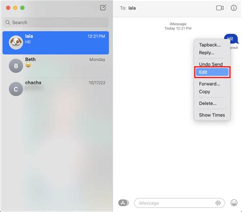 imessage üzenet törlése|Egy üzenet törlése az iMessage